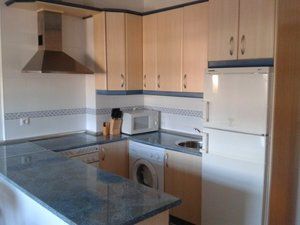 Kitchen of Apartment for sale in Badajoz Capital  with Air Conditioner, Heating and Furnished