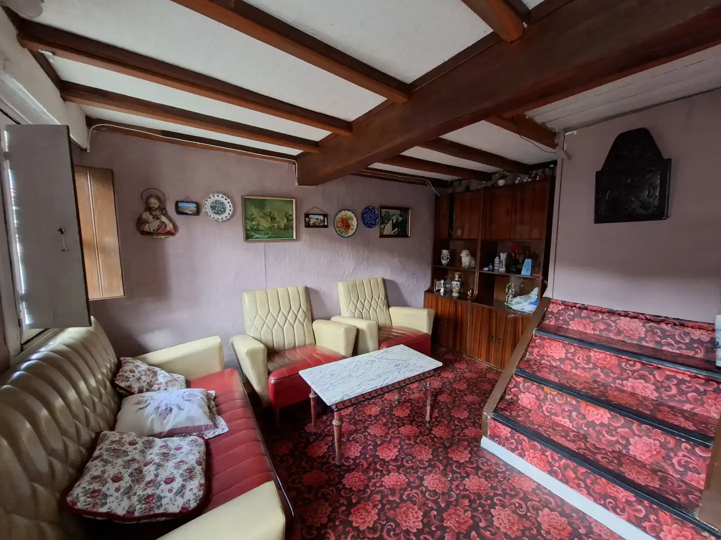 Sala de estar de Casa o chalet en venta en Caso con Calefacción