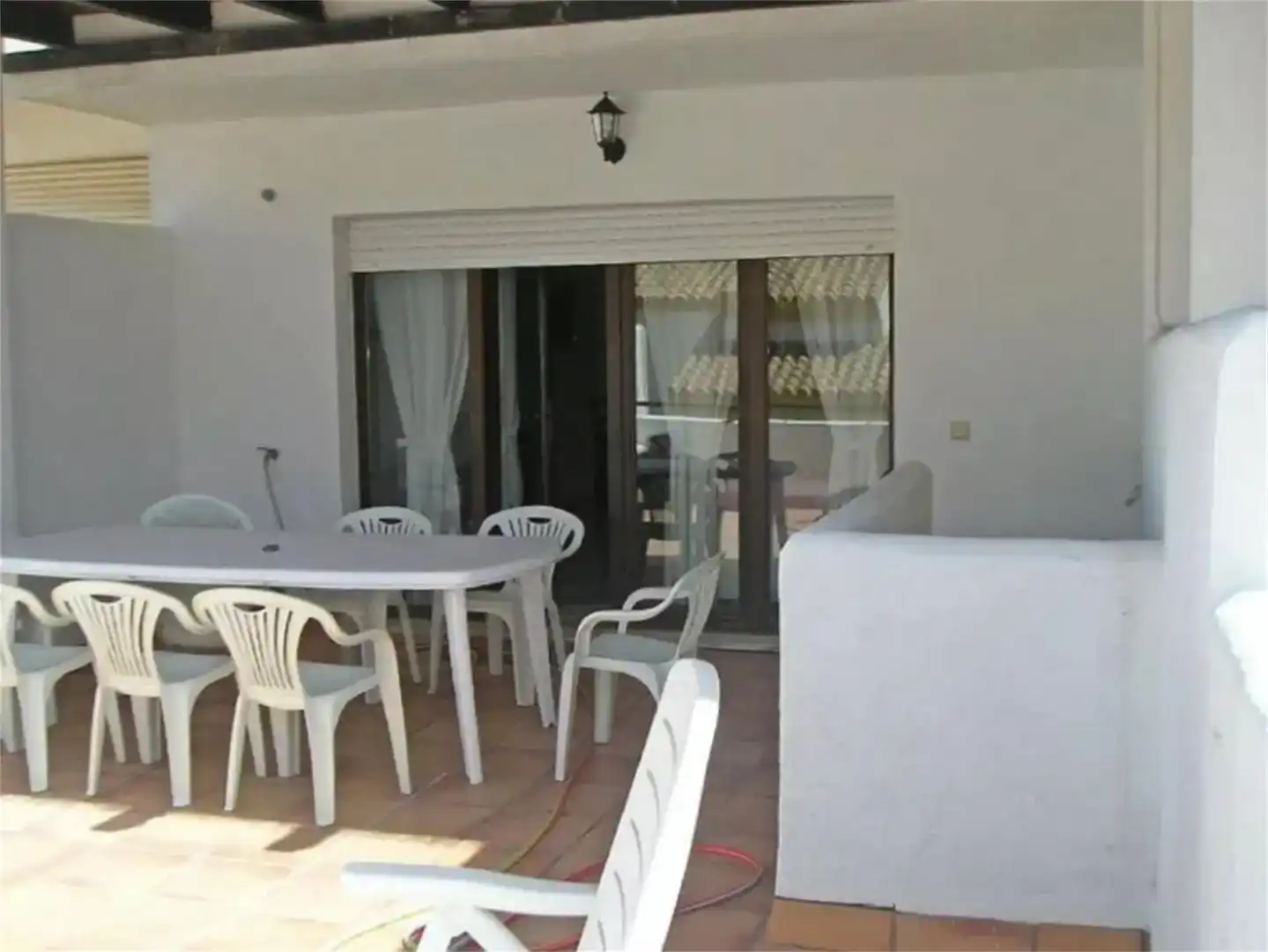 Terrassa de Casa adosada en venda en Manilva amb Aire condicionat, Piscina i Balcó