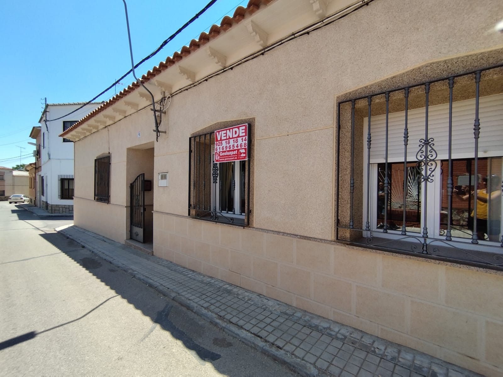 Vista exterior de Casa o xalet en venda en Villacañas amb Calefacció