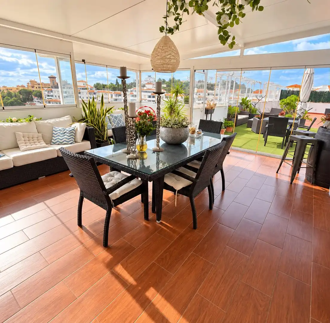 Penthouse with pool for sale in Benalmádena pueblo, imagen 4