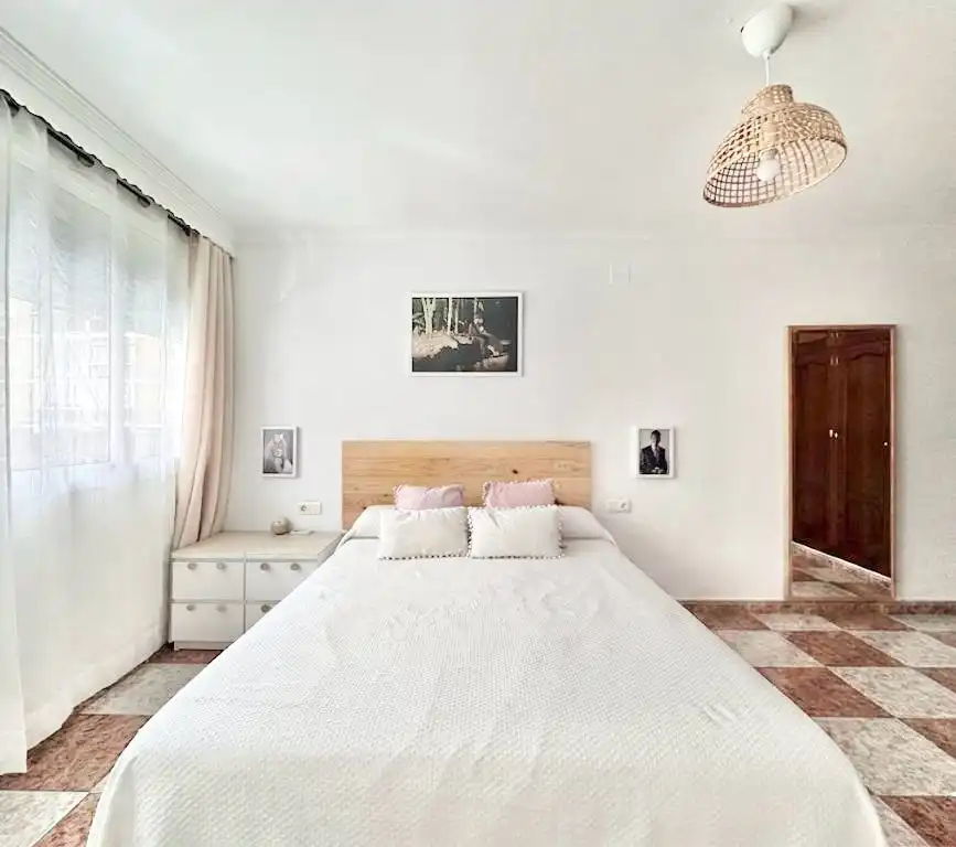 Bedroom of Flat for sale in Málaga  with Air Conditioner