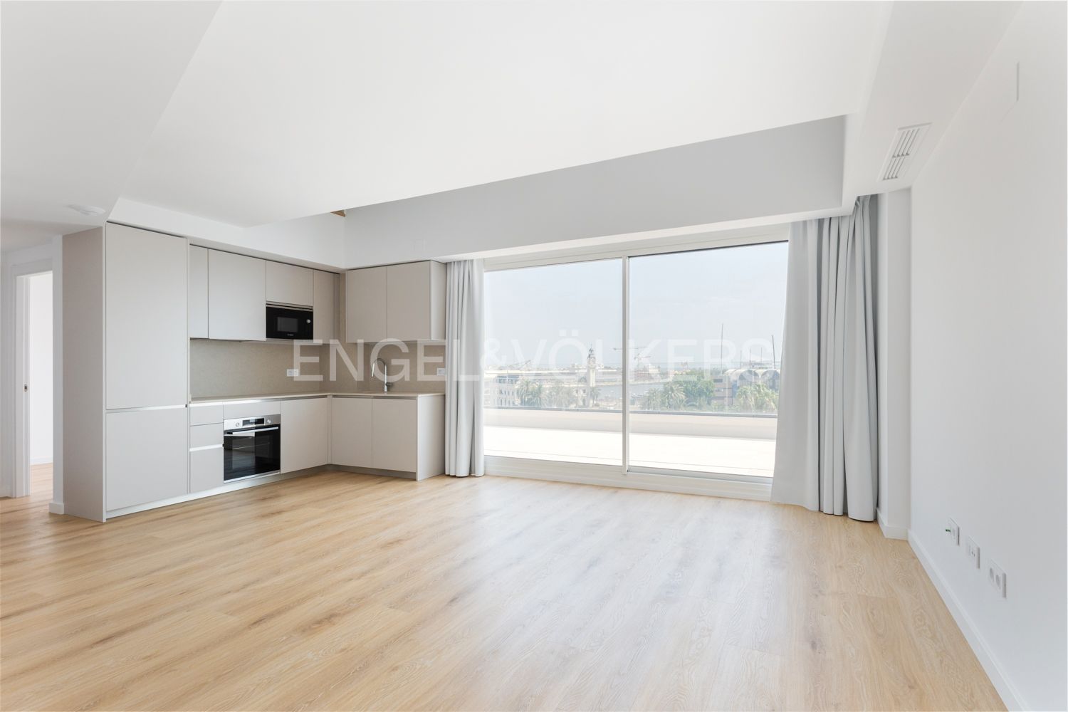 Living room of Attic to rent in  Valencia Capital  with Air Conditioner, Heating and Terrace