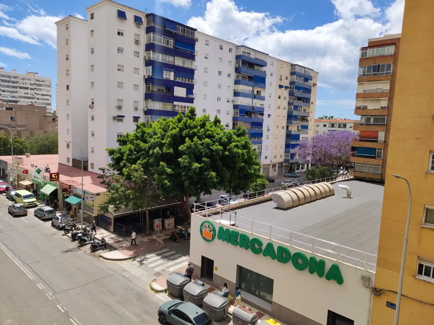 Vista exterior de Piso en venta en Málaga con Aire acondicionado, Calefacción y Amueblado
