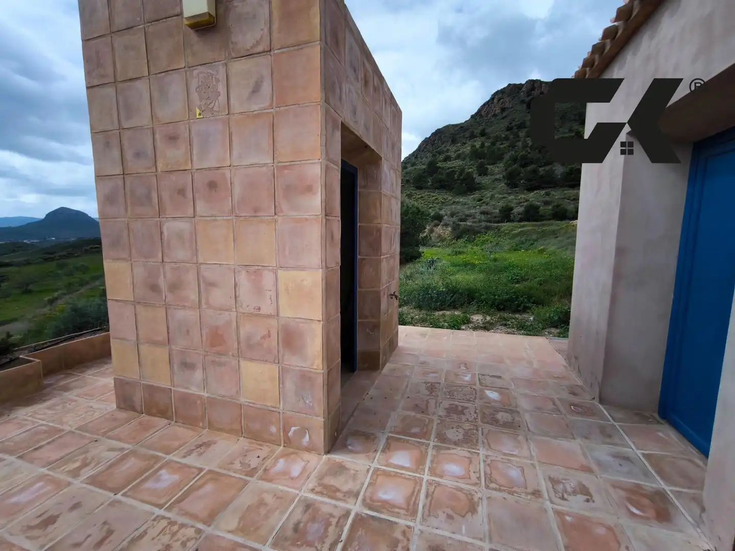 Bany de Finca rústica en venda en Mazarrón amb Terrassa, Piscina i Moblat