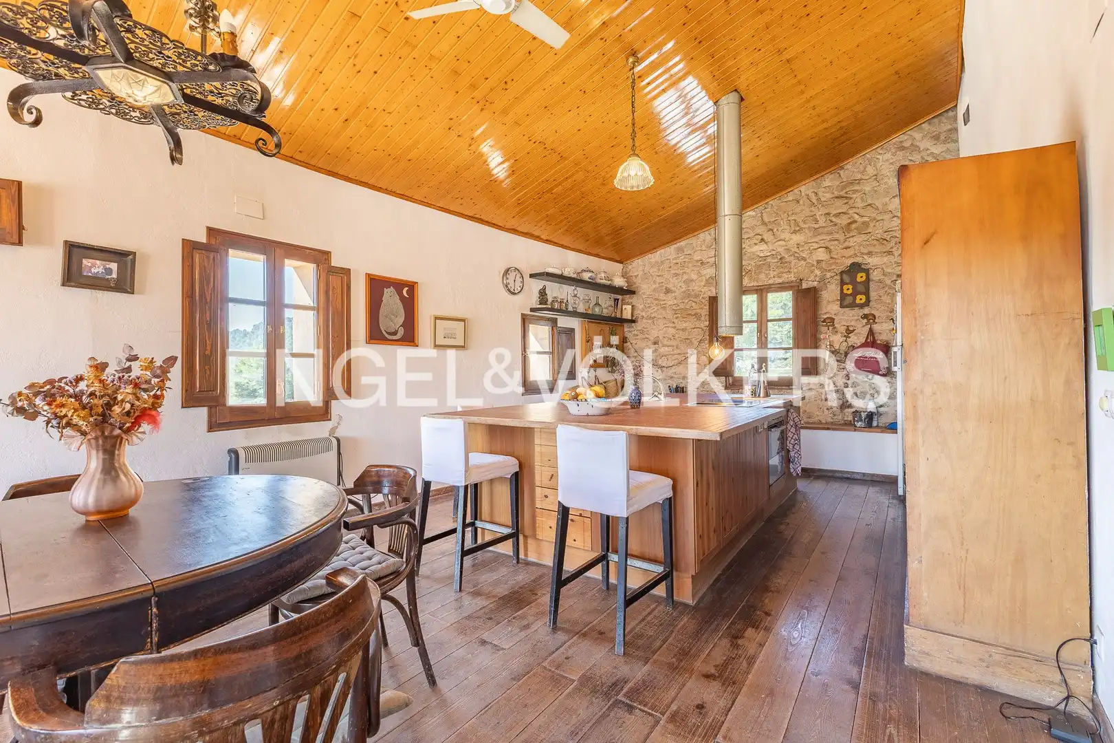 Cocina de Casa o chalet en venta en Bellprat con Aire acondicionado, Calefacción y Jardín privado