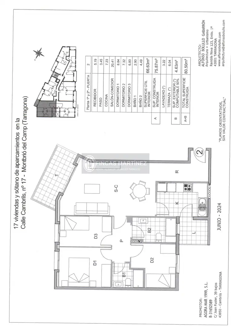Appartement avec terrasse à vendre à callecambrils n, imagen 4