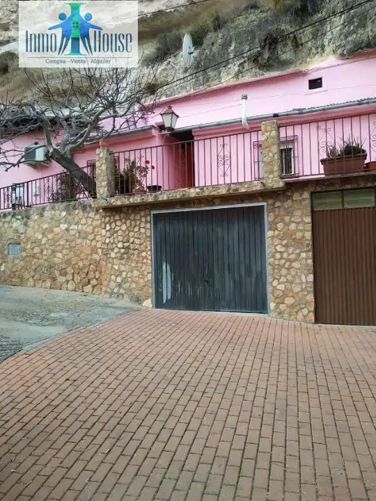 Vista exterior de Finca rústica en venda en Jorquera amb Terrassa i Moblat