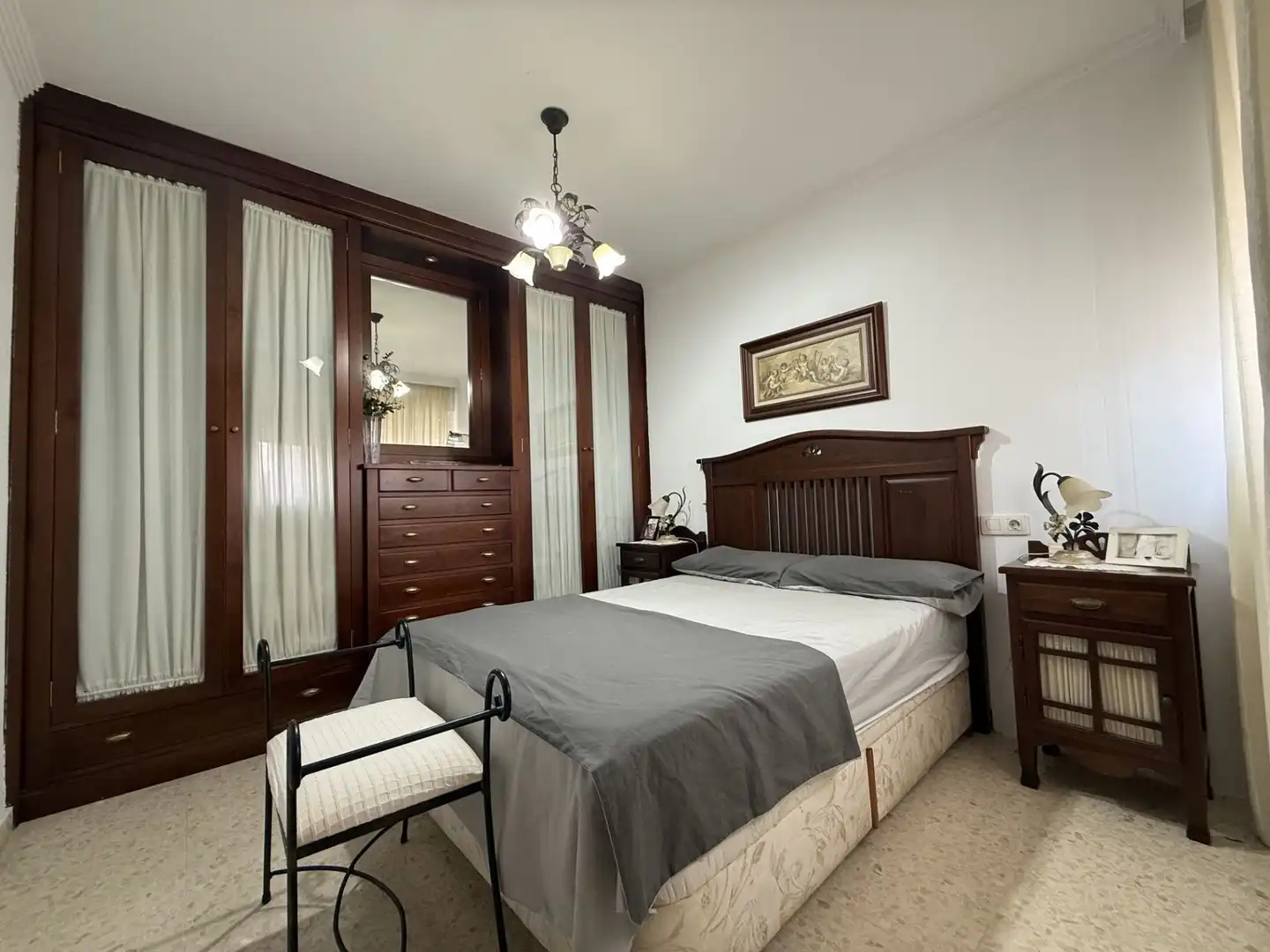 Habitación de Casa adosada en venta en Aljaraque con Aire acondicionado