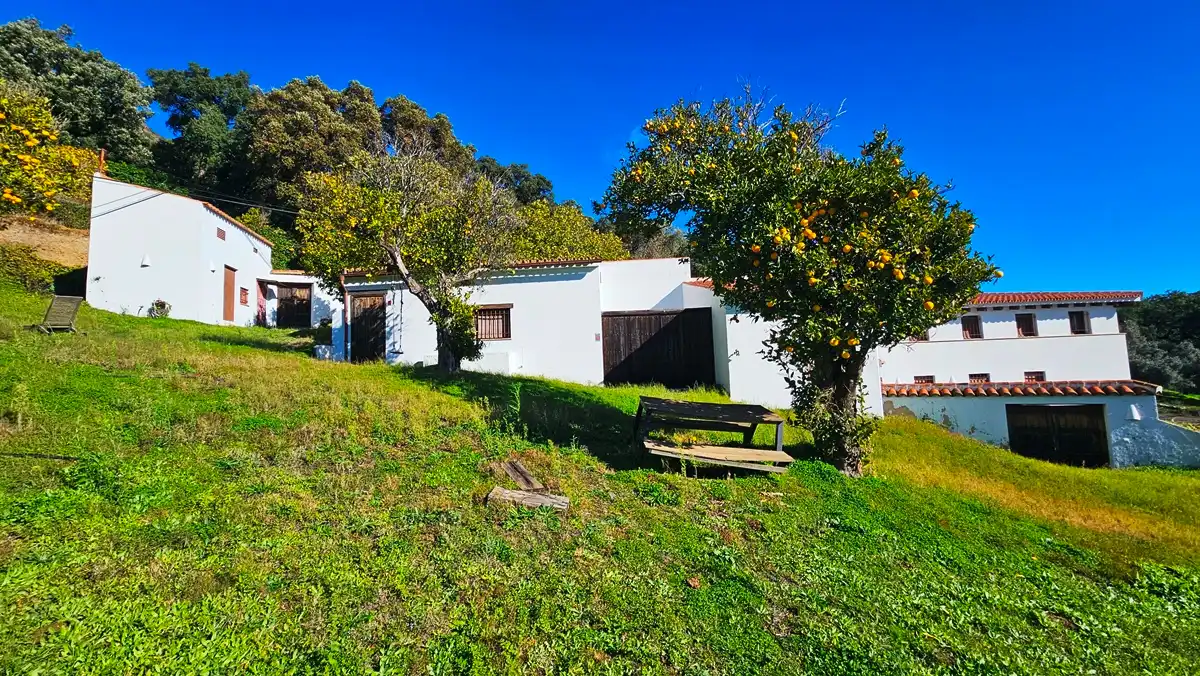 Exterior view of Houses for sale in Alájar  with Heating, Private garden and Terrace
