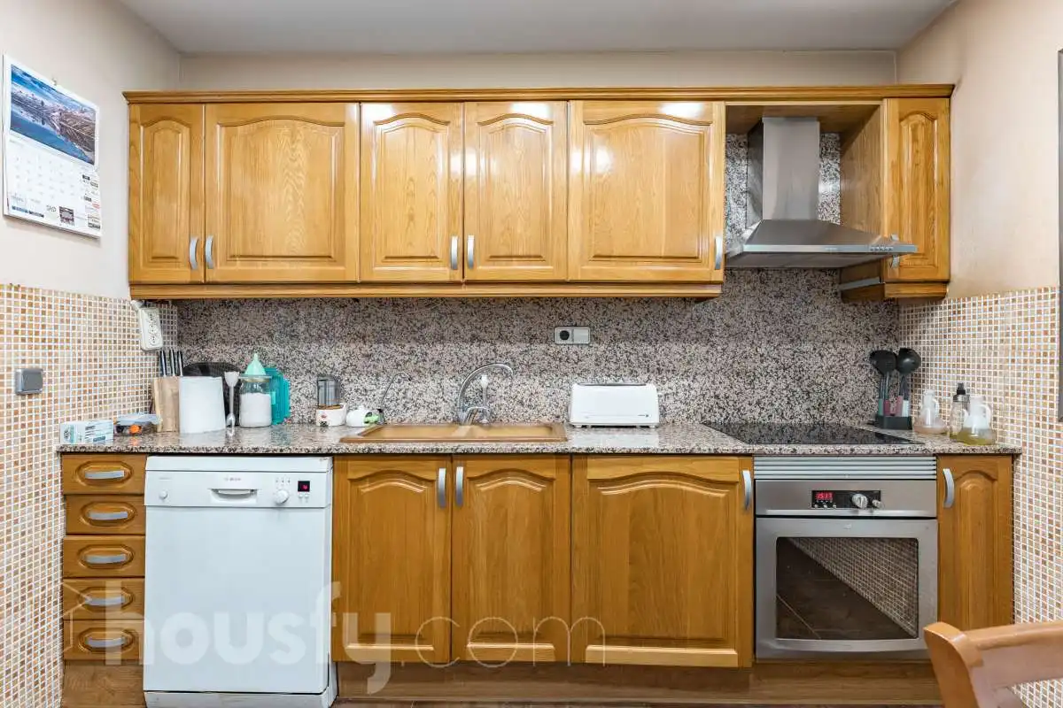 Kitchen of Flat for sale in Pallejà  with Air Conditioner, Heating and Balcony