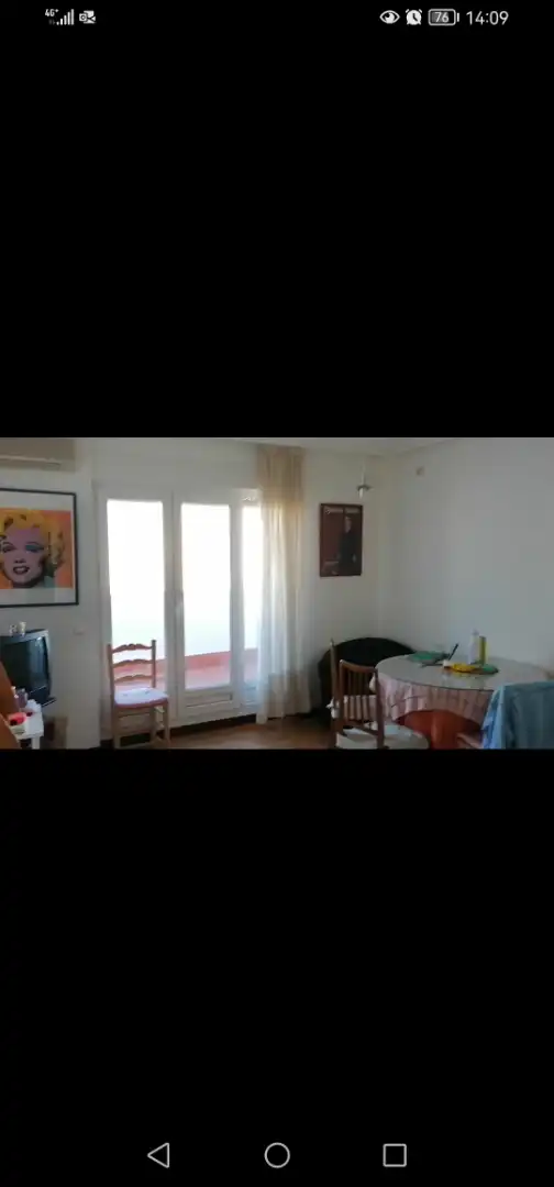 Sala d'estar de Pis de lloguer en Salamanca amb Calefacció, Parquet i Terrassa