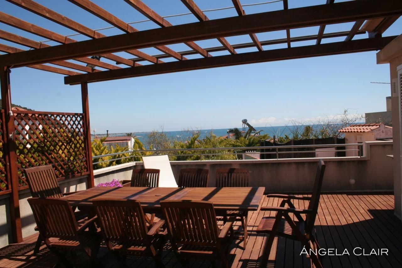 Terrassa de Pis de lloguer en Sitges amb Aire condicionat, Calefacció i Parquet