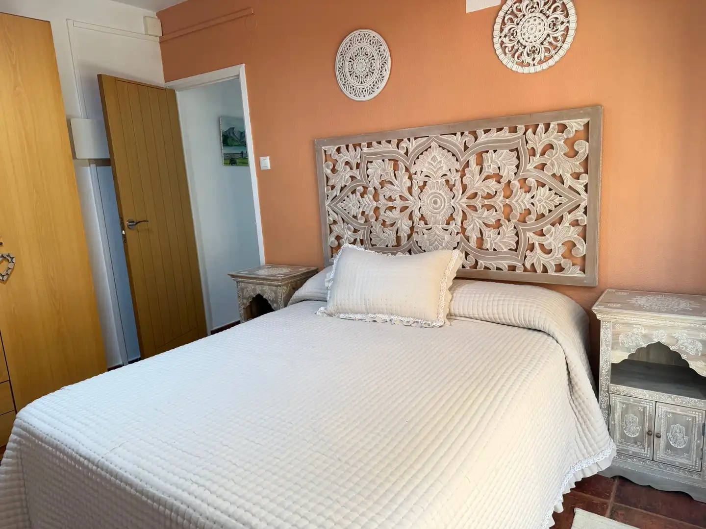 Schlafzimmer von Wohnung zur Miete in Águilas mit Klimaanlage, Möbliert und Balkon
