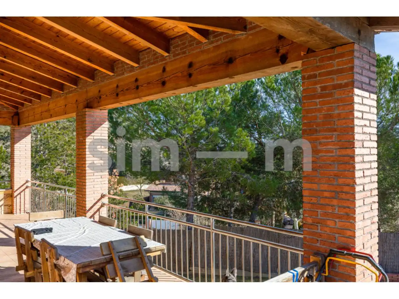 Terrassa de Casa o xalet de lloguer en Tona amb Aire condicionat, Calefacció i Jardí privat