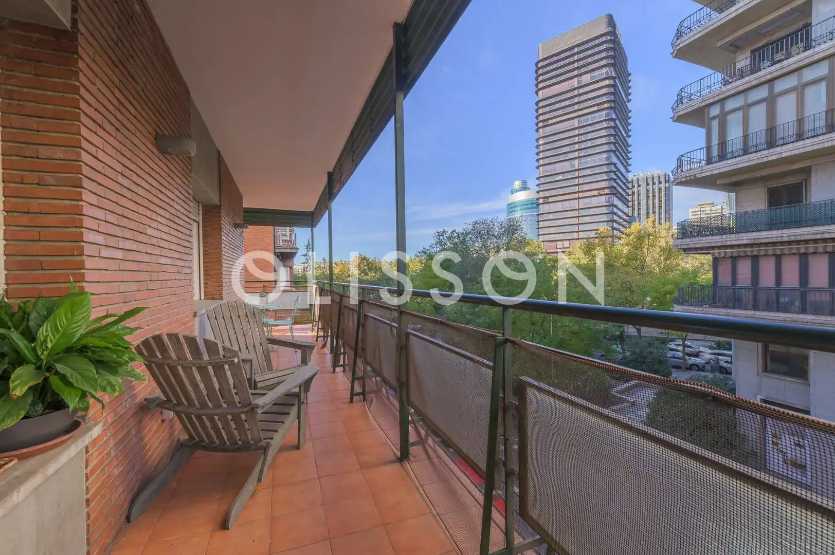 Terrasse von Wohnung zum Verkauf in  Madrid Capital mit Klimaanlage, Heizung und Terrasse