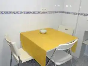 Esszimmer von Wohnung zur Miete in Gijón  mit Parkett, Möbliert und Waschmaschine