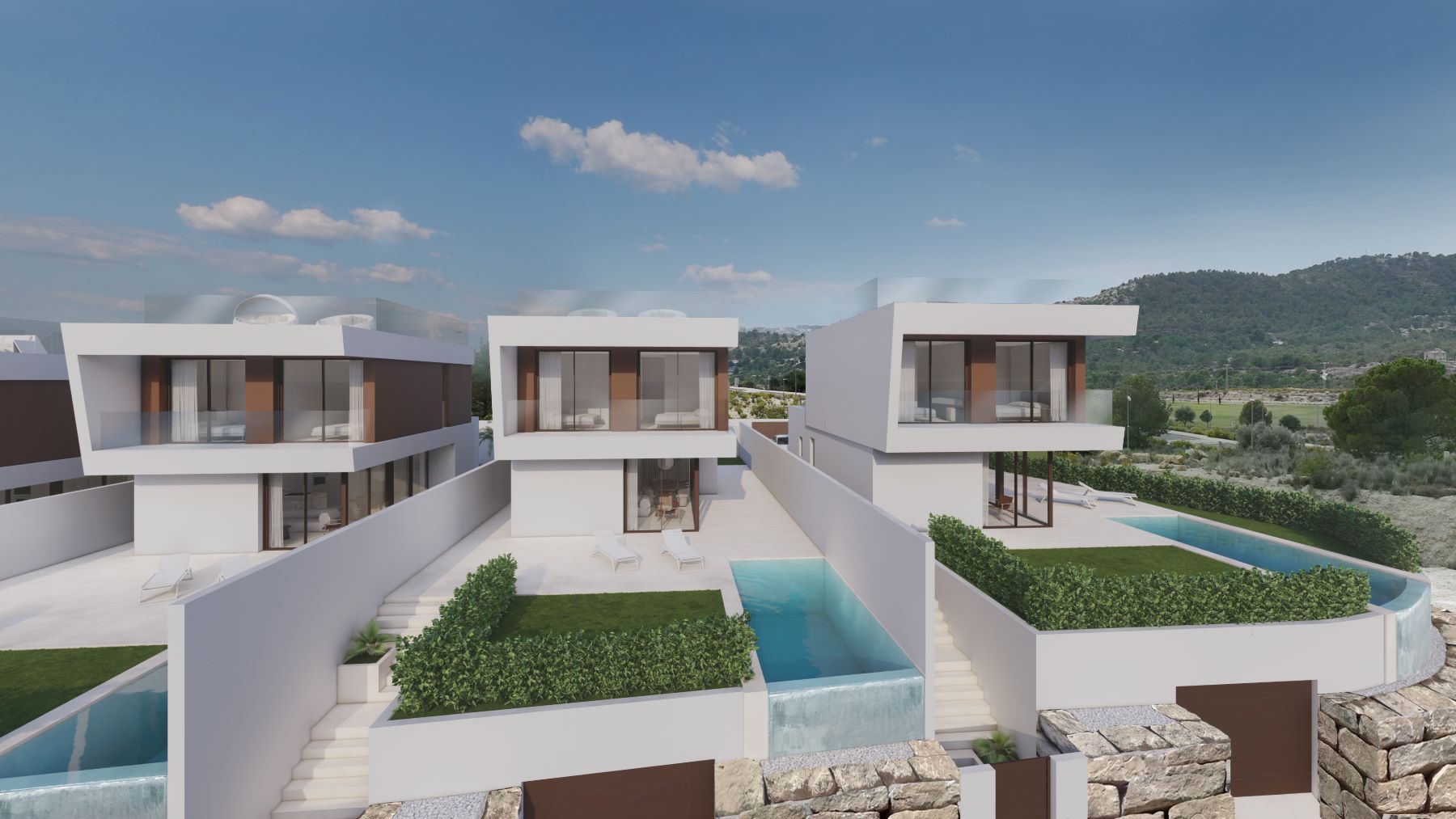 Vista exterior de Casa o xalet en venda en Arquillos amb Aire condicionat, Calefacció i Jardí privat