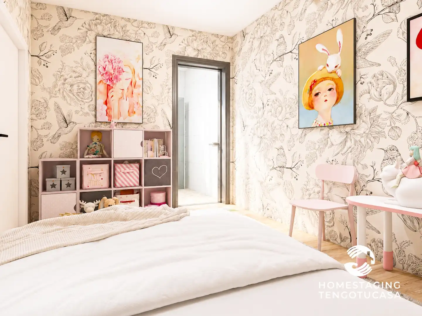 Bedroom of Flat for sale in Madrid