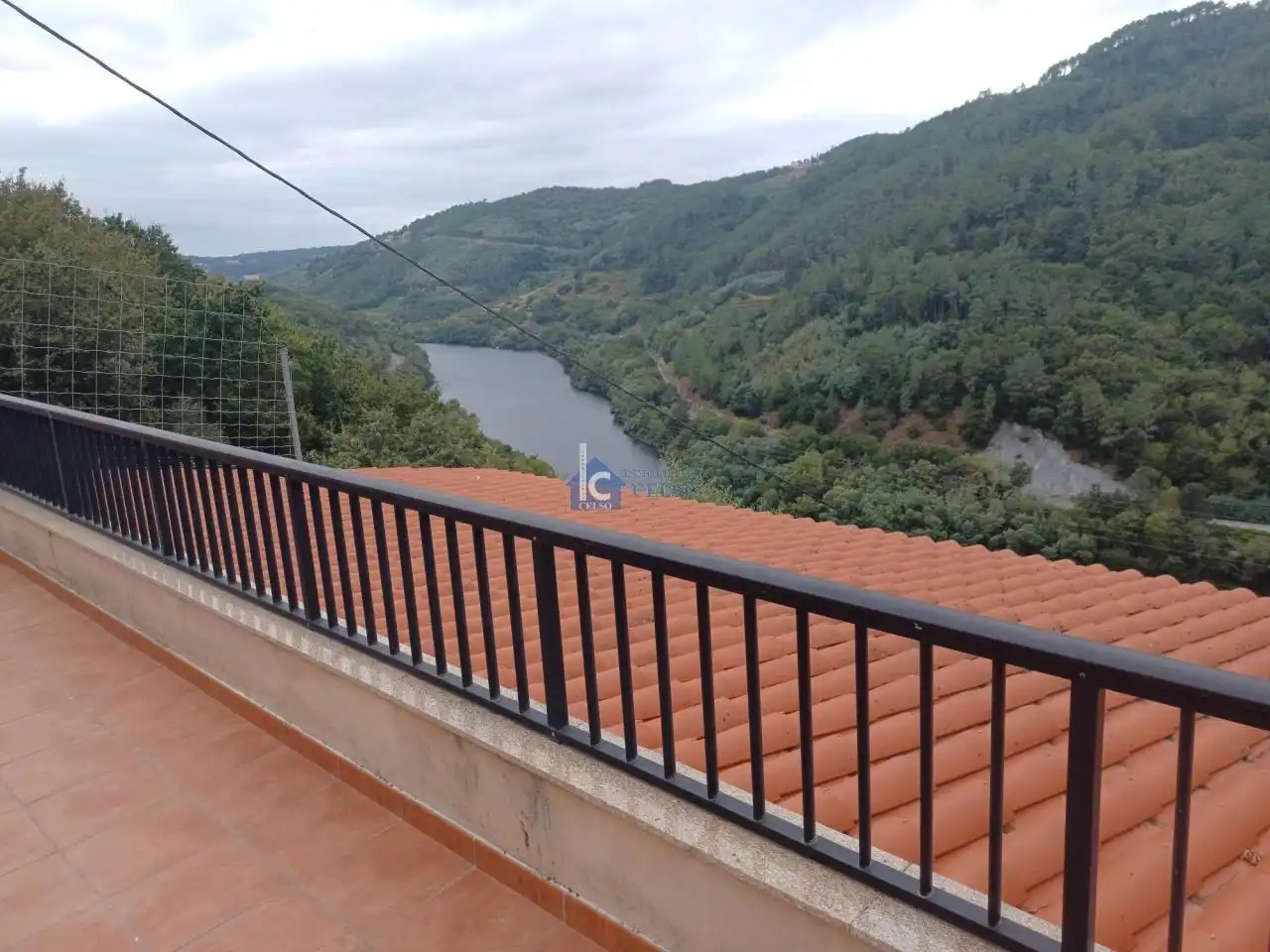 Terraza de Casa o chalet en venta en Nogueira de Ramuín con Jardín privado