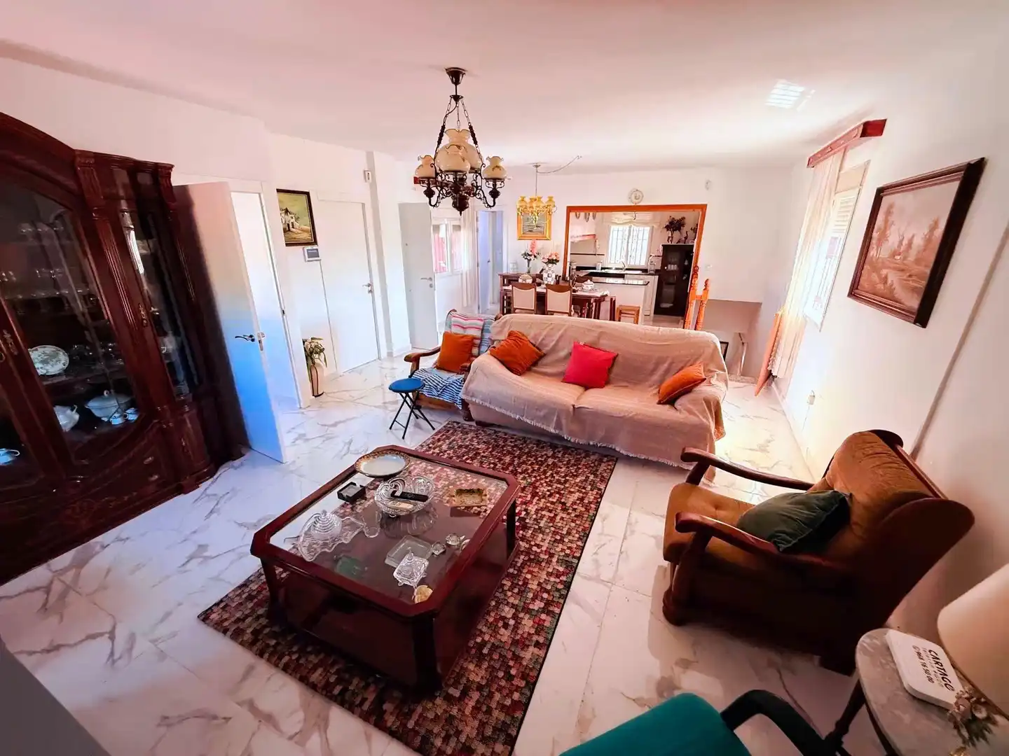 Wohnzimmer von Haus oder Chalet zum Verkauf in Cartagena mit Terrasse, Abstellraum und Schwimmbad