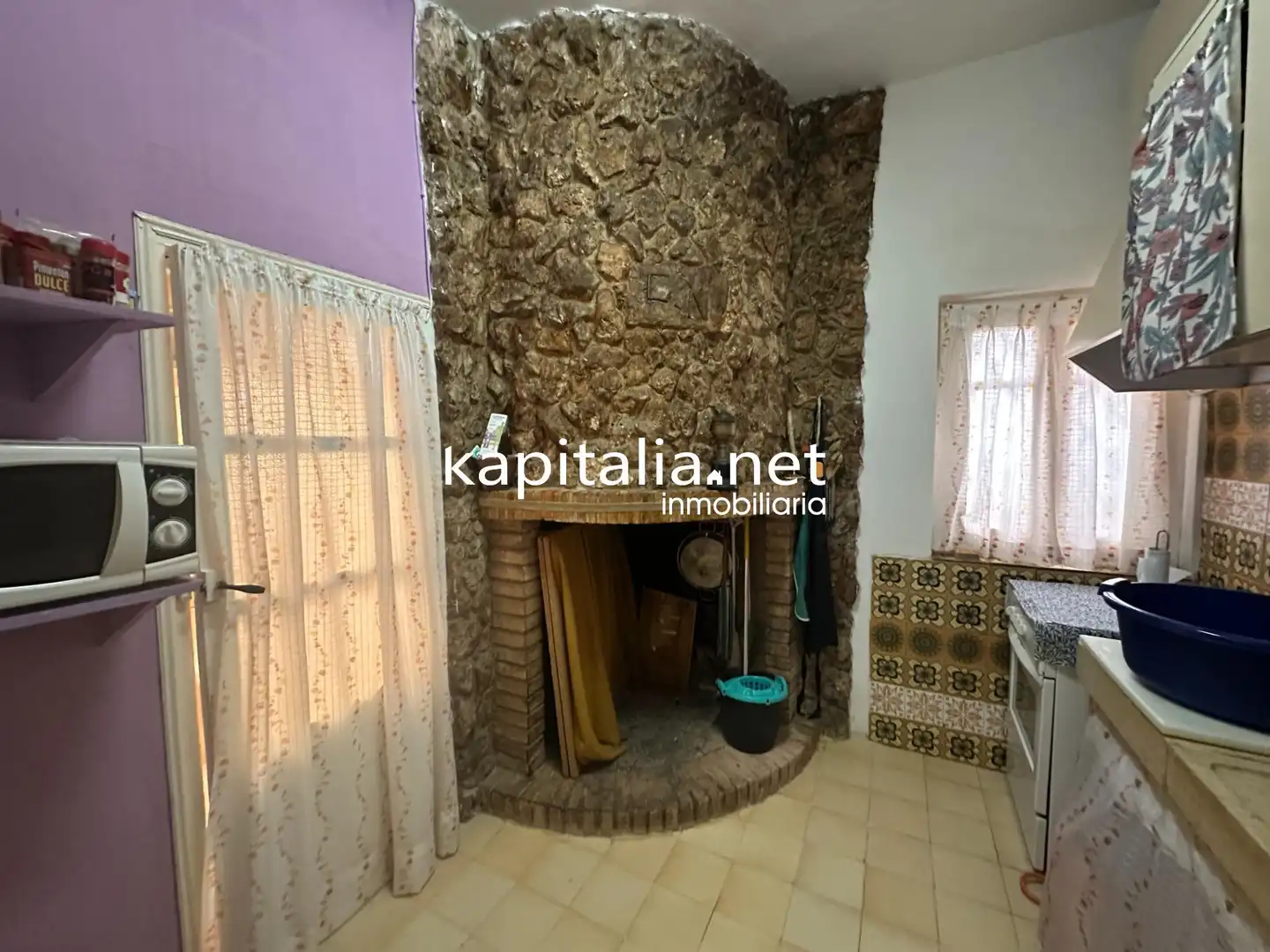 Kitchen of Country homes for sale in Ontinyent  with Private garden, Storage room and Swimming Pool