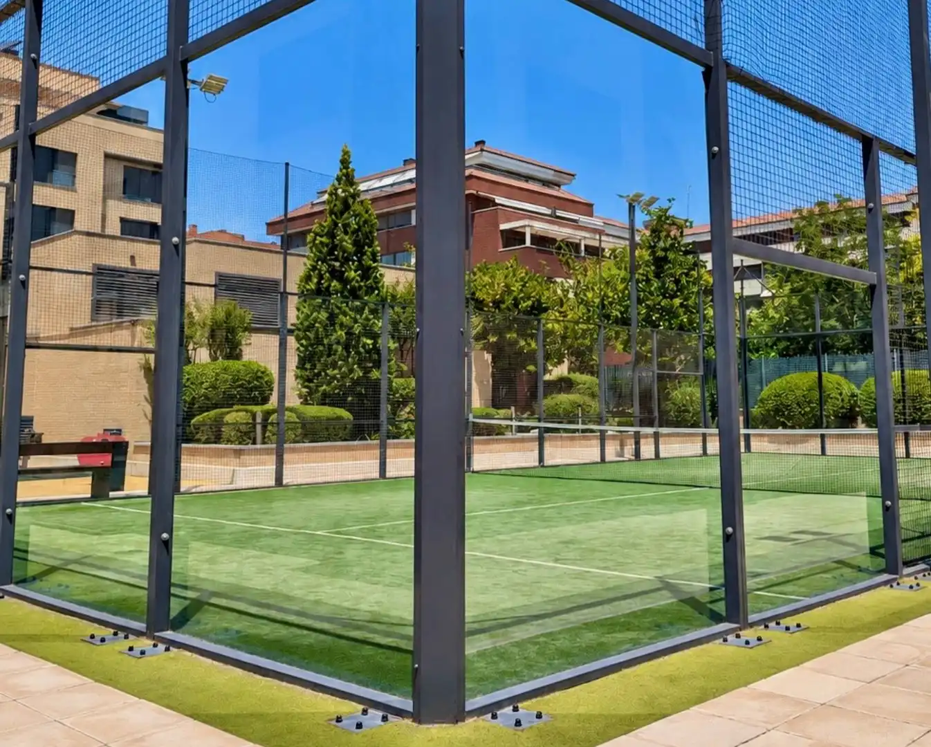Terraza de Piso en venta en Madrid con Calefacción, Jardín privado y Parquet
