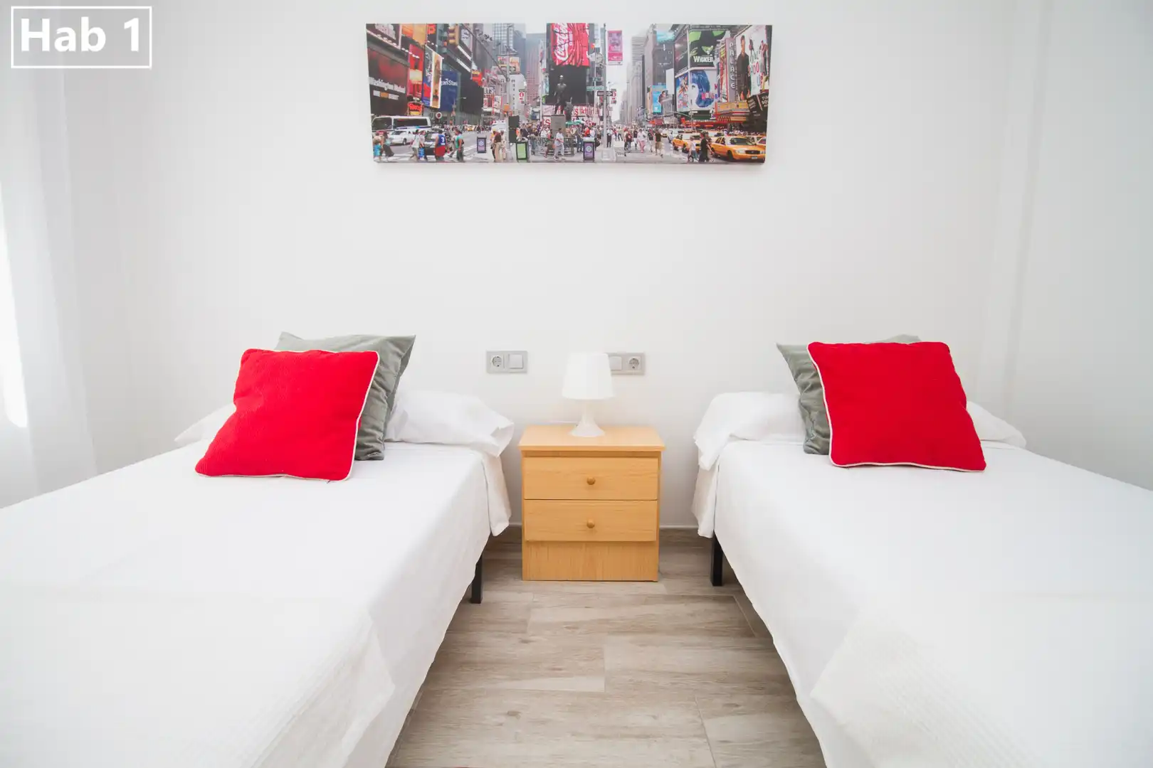 Habitación de Piso para compartir en Málaga con Aire acondicionado, Calefacción y Amueblado