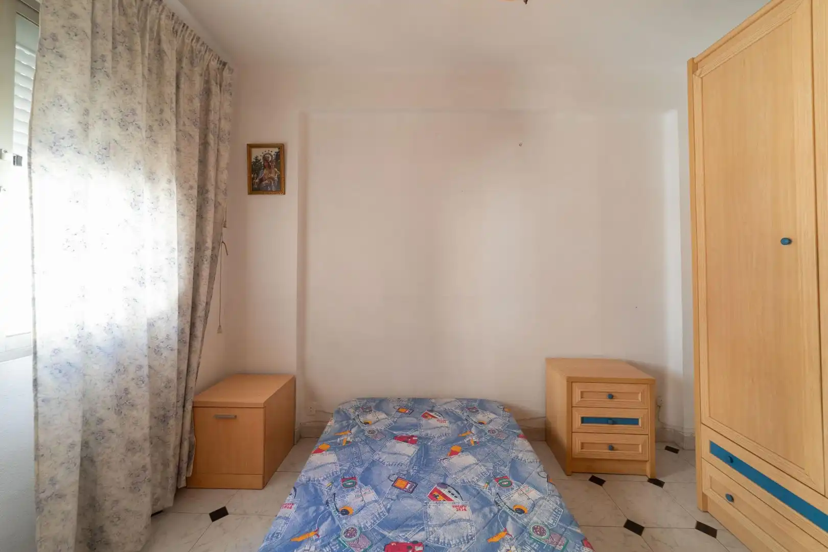 Bedroom of Flat for sale in Málaga  with Furnished