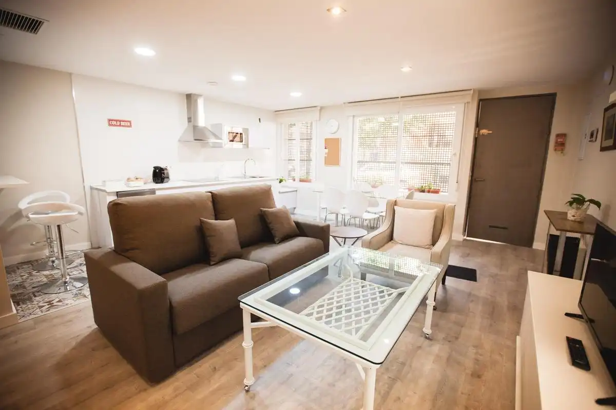 Sala de estar de Loft en venta en Córdoba con Aire acondicionado, Parquet y Amueblado