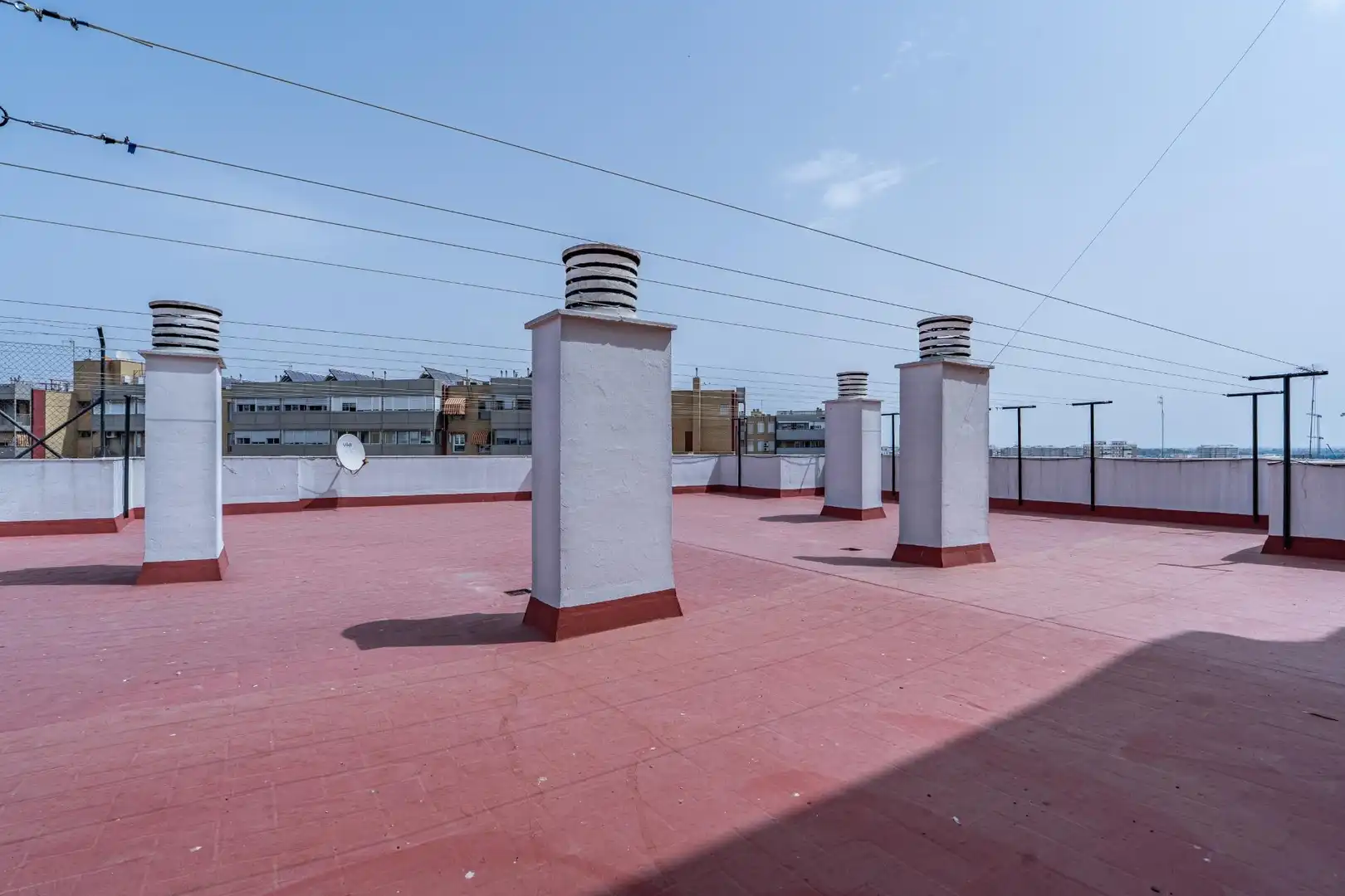 Terrace of Flat for rent in Sevilla  with Air Conditioner, Heating and Furnished