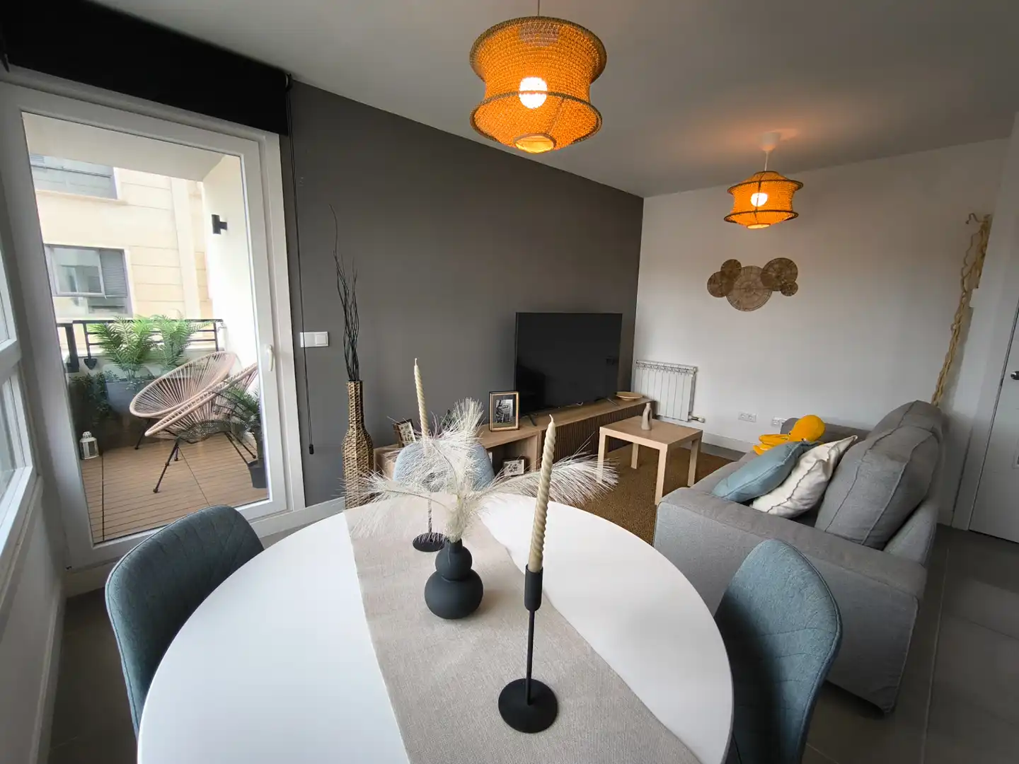Sala de estar de Piso en venta en Vilagarcía de Arousa con Calefacción, Terraza y Trastero