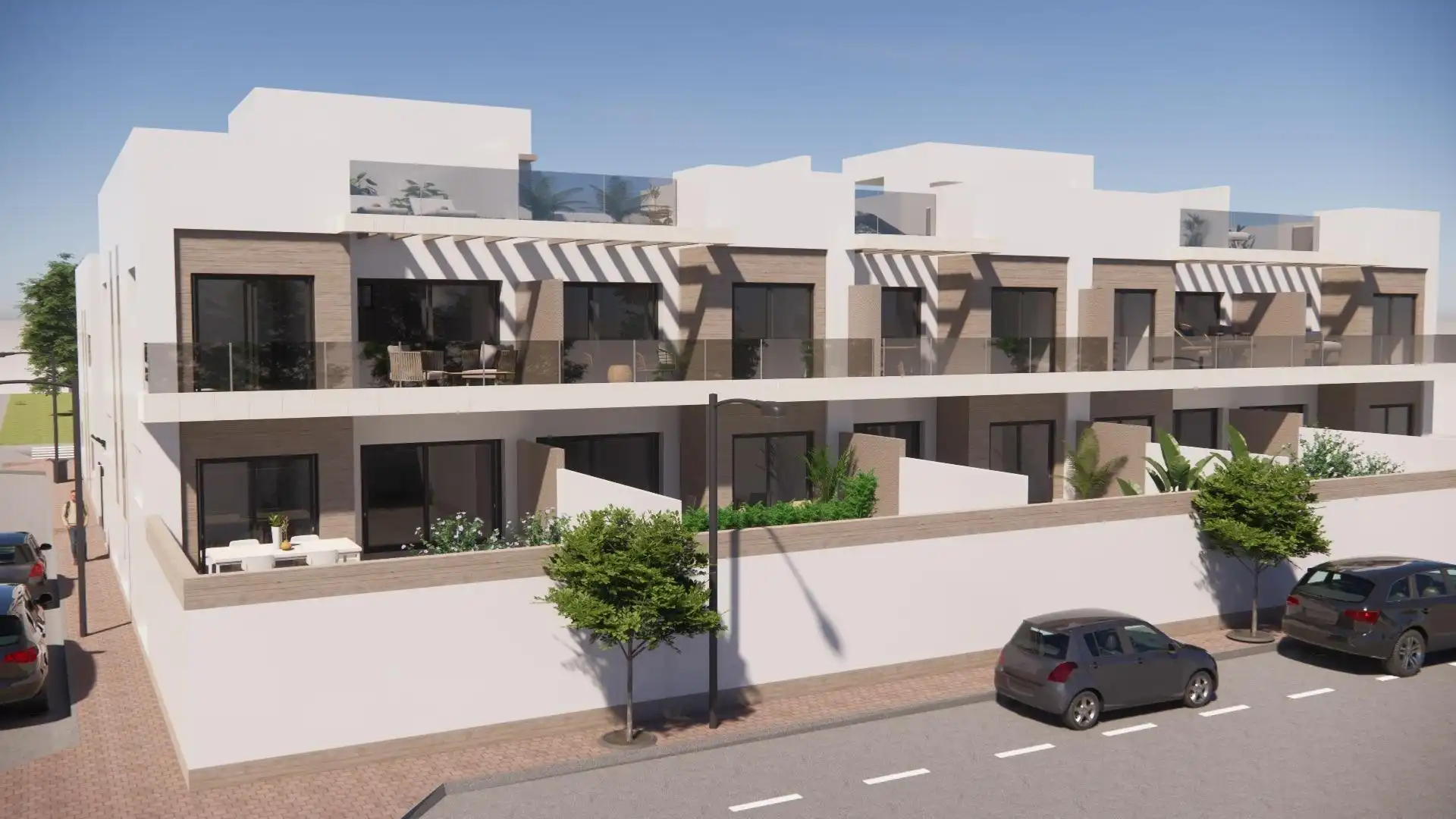 Vista exterior de Apartament en venda en Rojales amb Aire condicionat, Calefacció i Jardí privat