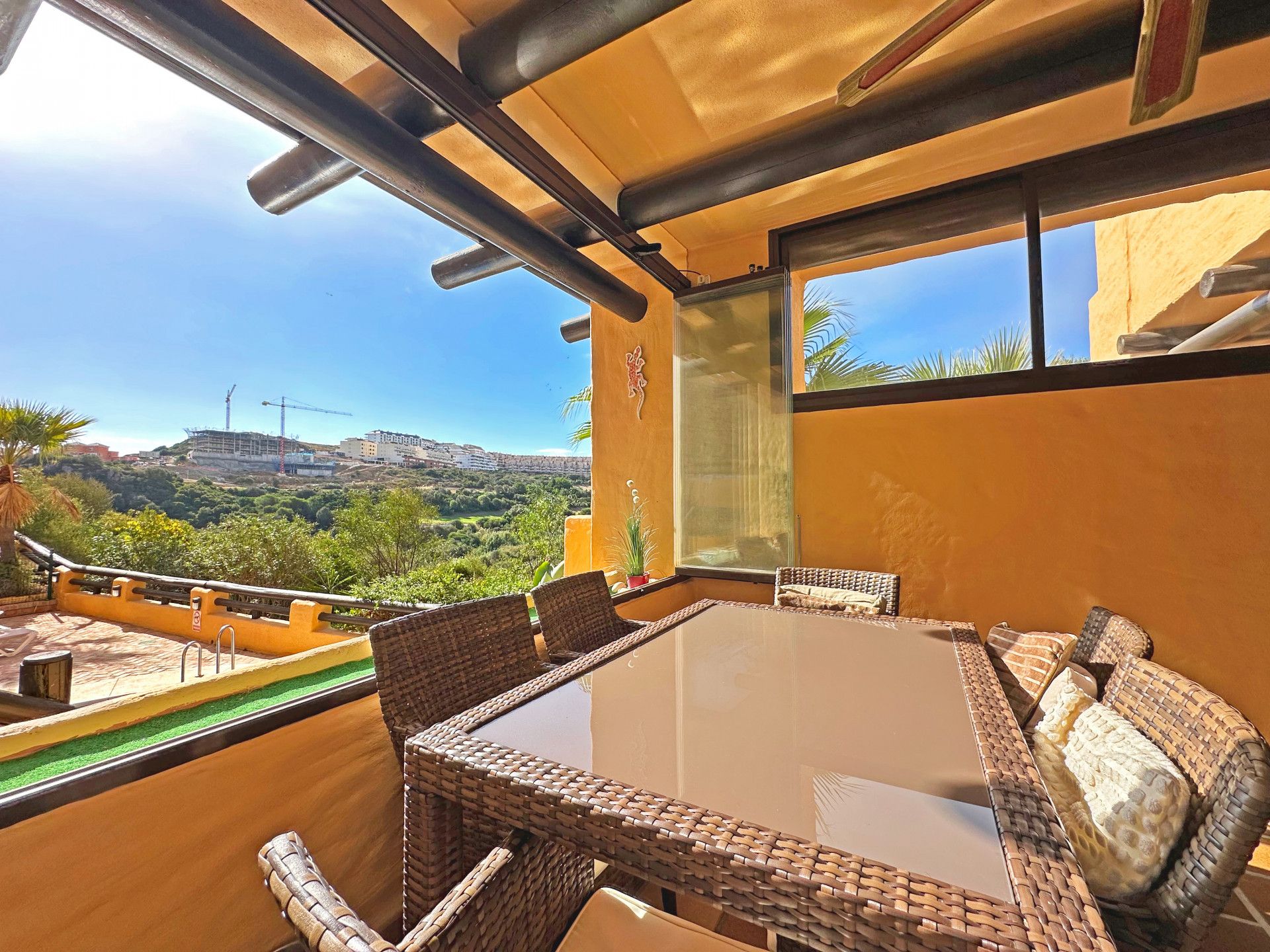 Terrassa de Planta baixa en venda en Manilva amb Aire condicionat, Terrassa i Traster