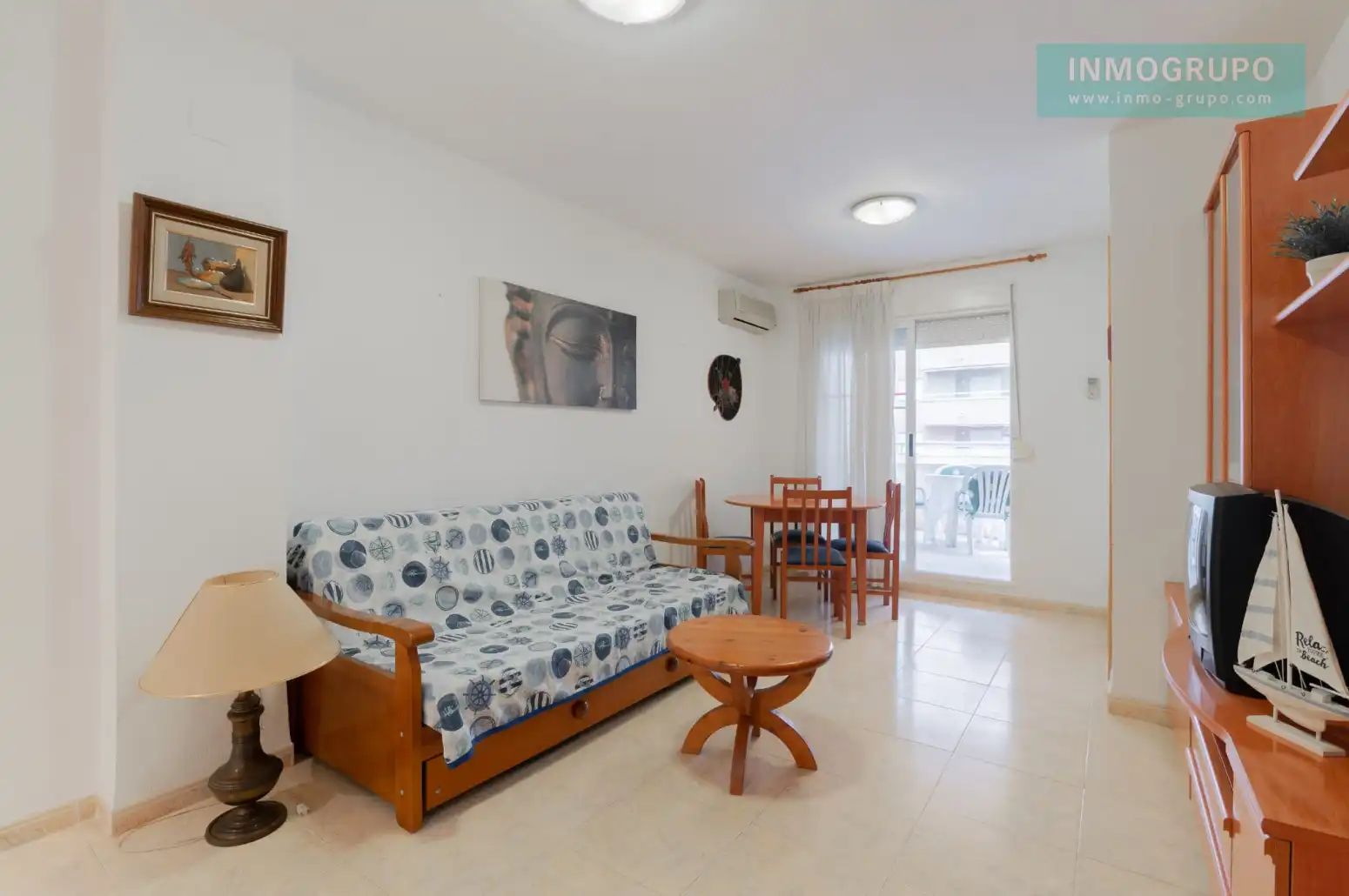 Vista exterior de Pis en venda en Oropesa del Mar / Orpesa amb Aire condicionat, Jardí privat i Terrassa