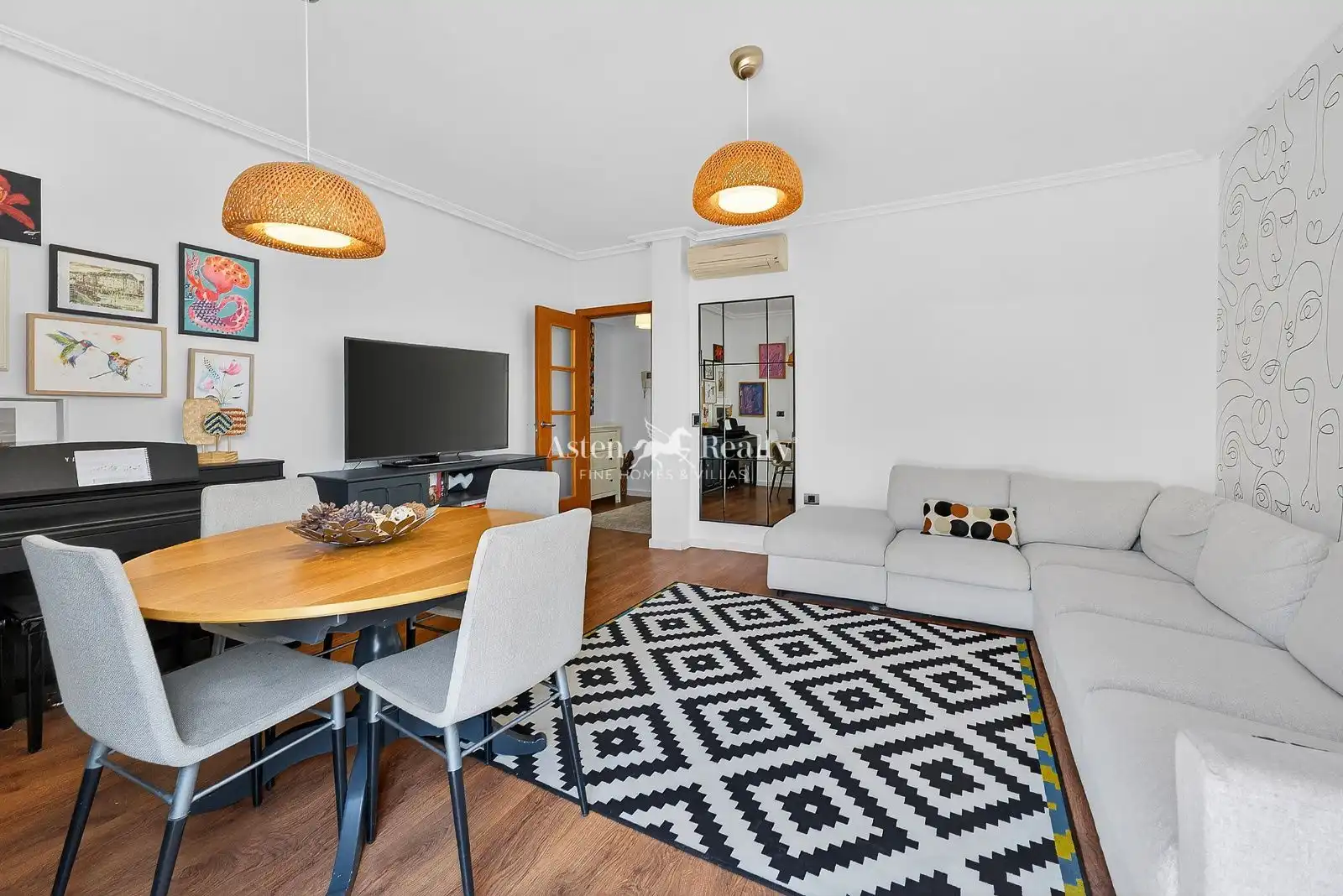 Living room of Detached homes for sale in Adeje  with Air Conditioner, Heating and Private garden