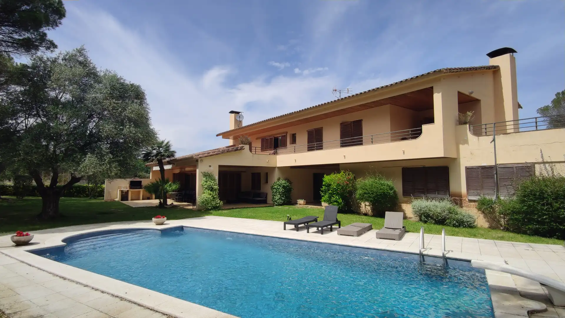 Jardí de Finca rústica en venda en Santa Cristina d'Aro amb Calefacció, Jardí privat i Terrassa