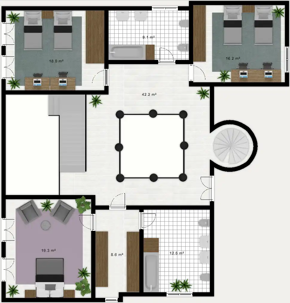 Casa o xalet en venda en Mairena del Aljarafe amb Aire condicionat, Jardí privat i Terrassa