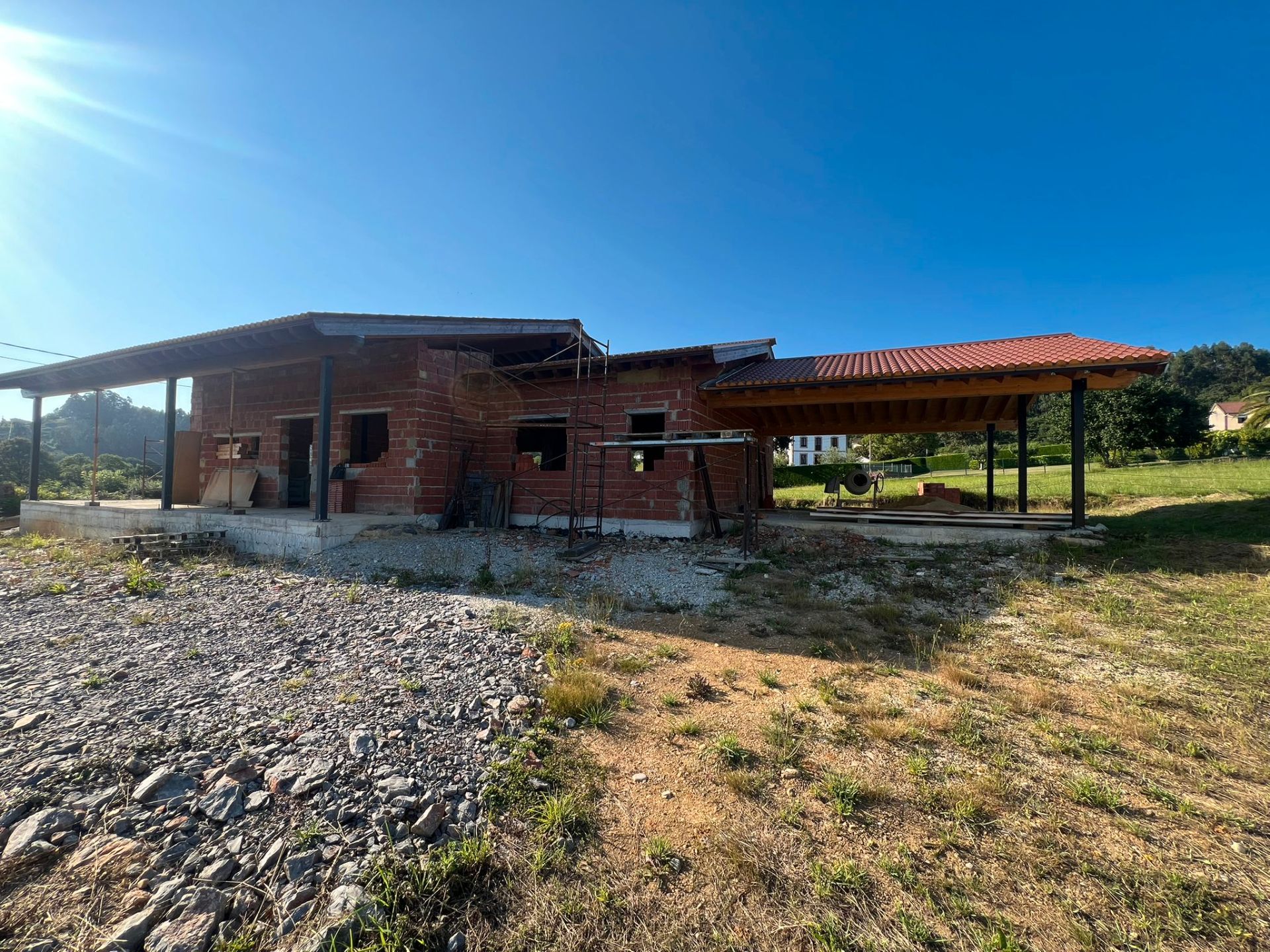 Exterior view of House or chalet for sale in Siero