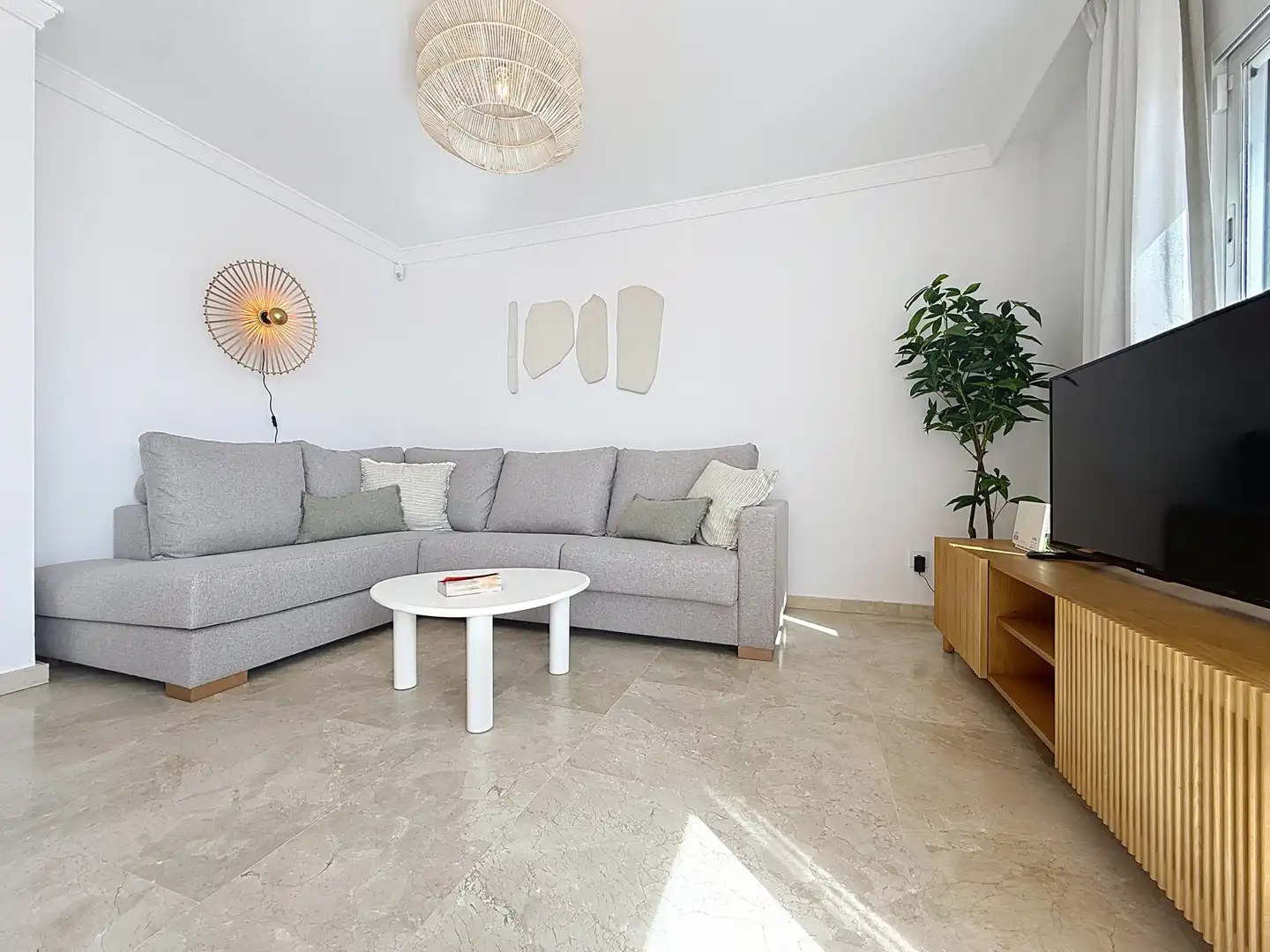 Sala d'estar de Àtic en venda en Casares amb Aire condicionat, Terrassa i Traster