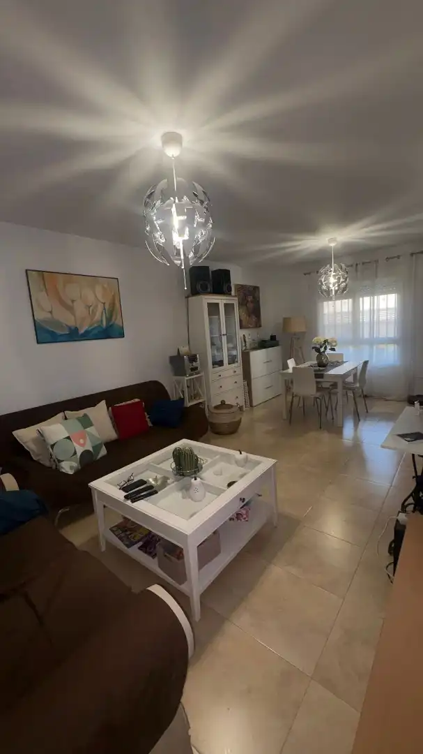 Sala d'estar de Dúplex en venda en Huércal de Almería amb Terrassa