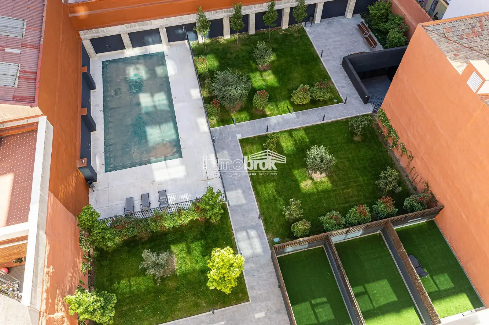 Terraza de Piso de alquiler en Madrid con Aire acondicionado, Trastero y Piscina