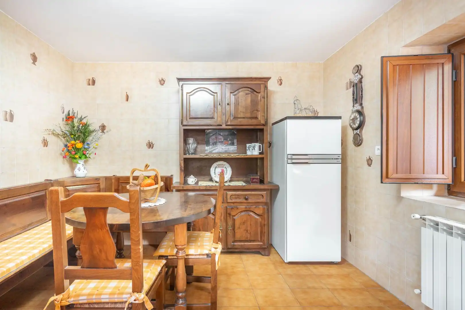 Cocina de Casa o chalet en venta en Cabrillanes con Calefacción, Jardín privado y Terraza