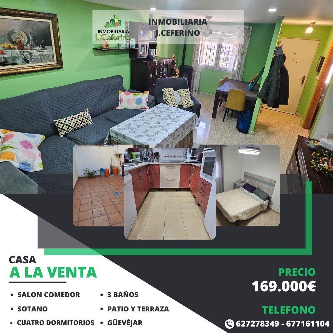 Bedroom of House or chalet for sale in Güevéjar  with Air Conditioner, Terrace and Furnished