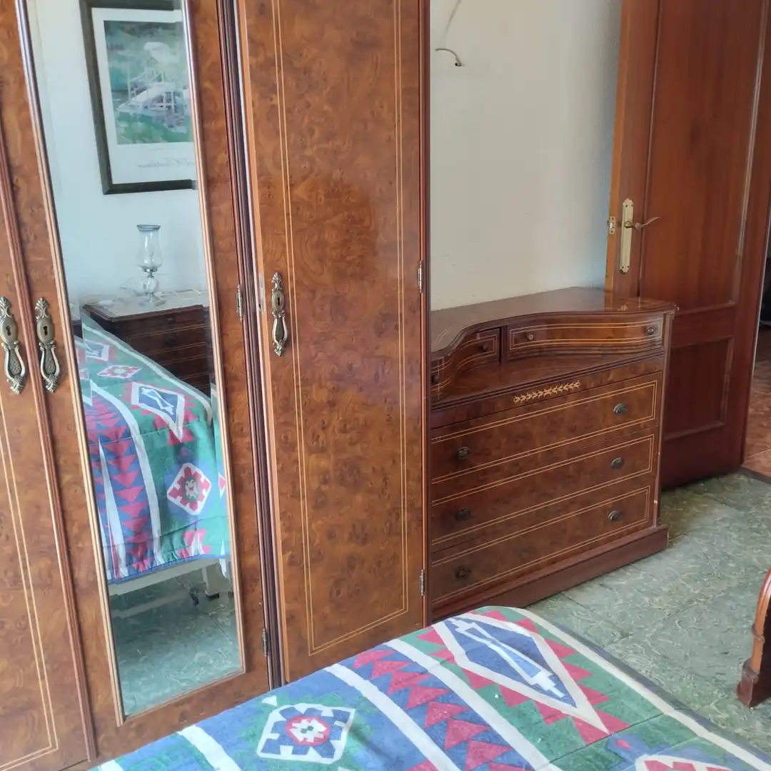 Bedroom of Flat for sale in  Logroño  with Furnished and Balcony