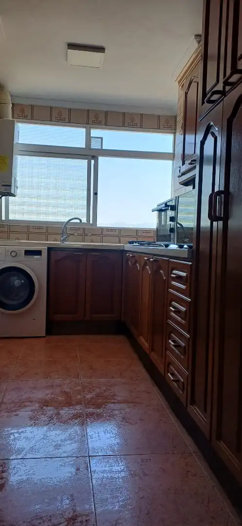 Cocina de Piso de alquiler en Málaga con Amueblado