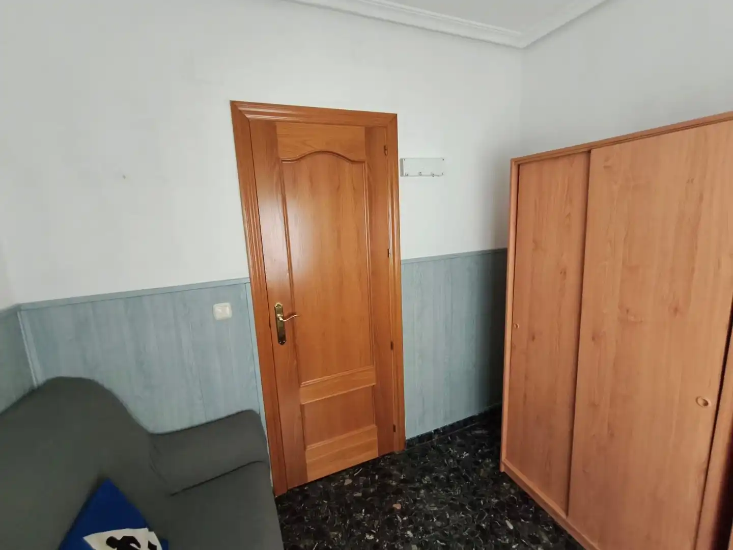 Schlafzimmer von Wohnung zur Miete in Albacete mit Klimaanlage, Heizung und Möbliert