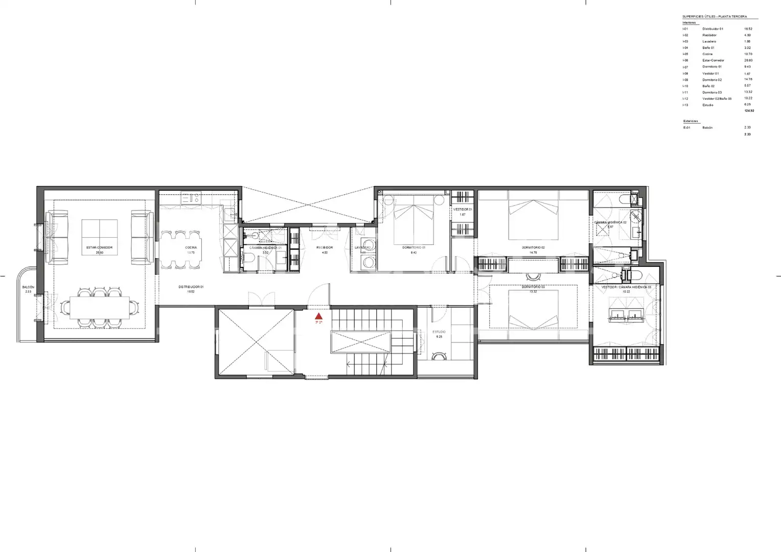 Piso con terraza en venta en Carrer del Consell de Cent, imagen 45