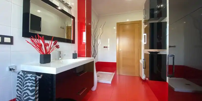 Baño de Casa o chalet en venta en Siero con Jardín privado, Terraza y Trastero