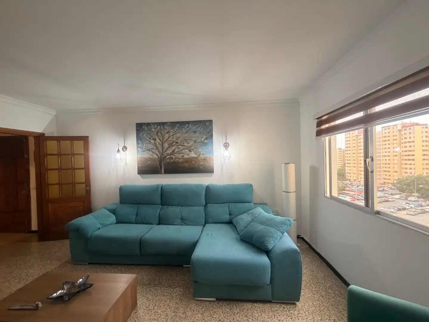 Sala d'estar de Pis en venda en Las Palmas de Gran Canaria amb Moblat i Forn